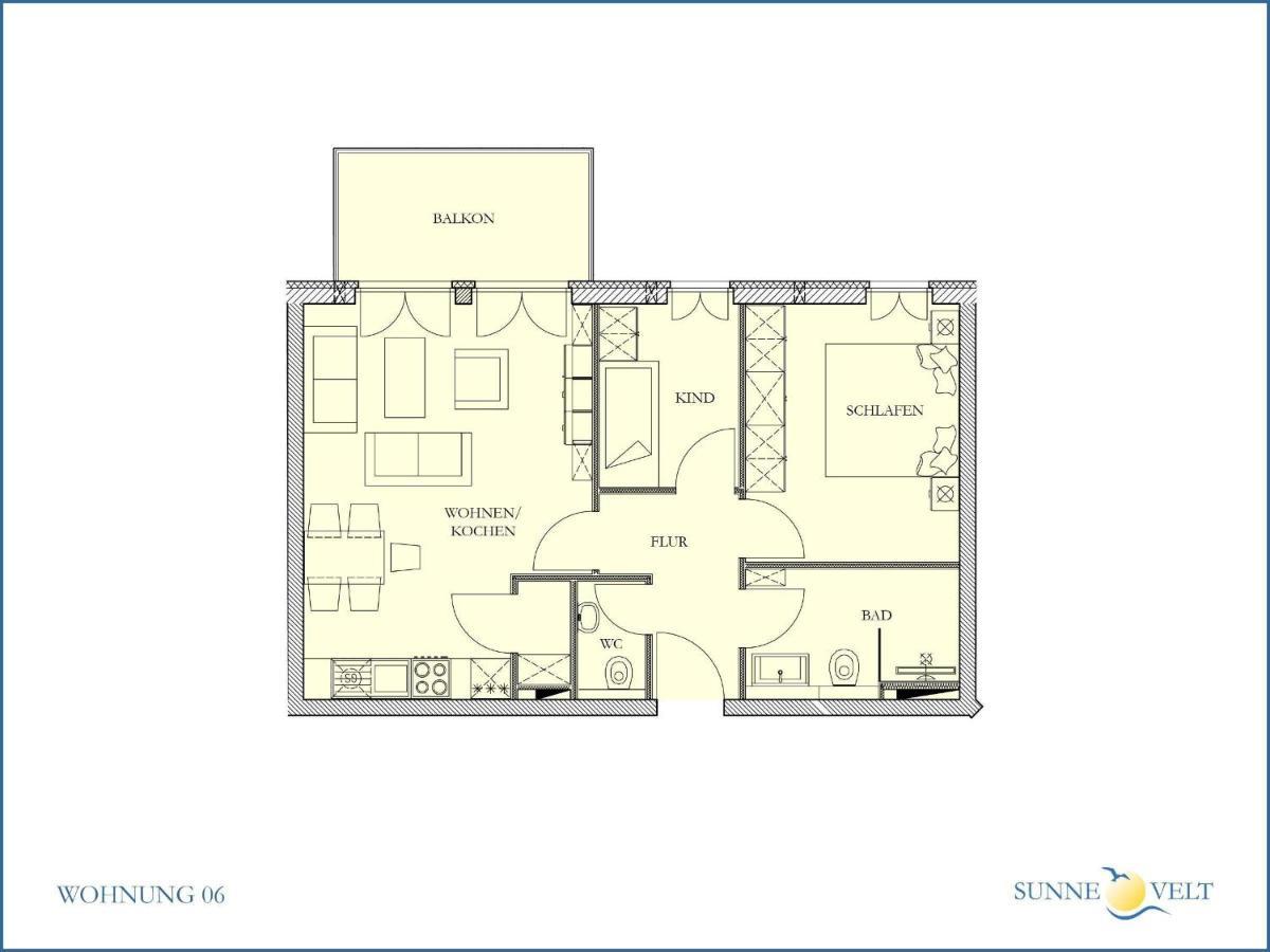 Sunnevelt-Apartment-6 Kuehlungsborn Ngoại thất bức ảnh